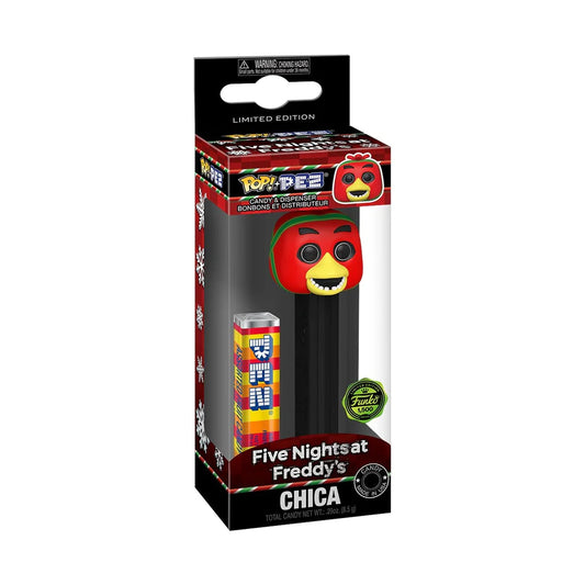 Pop Pez Fnaf Holiday Chica Gift Pez
