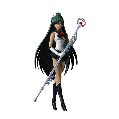 Bandai Pretty Guardian Sailor Moon R Sailor Pluto Animation Color Edition S.H.Figuarts Action Figure