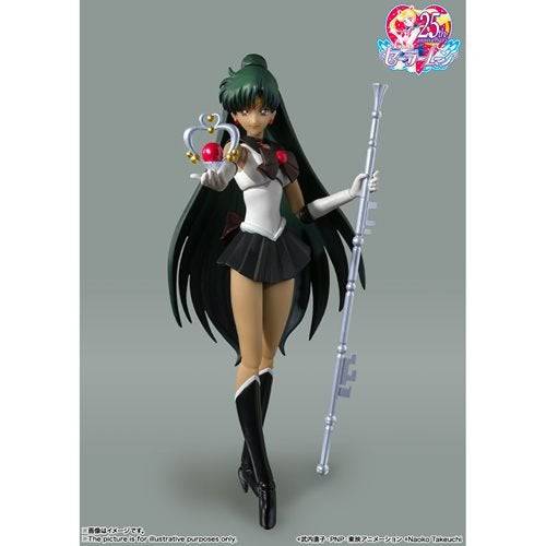 Bandai Pretty Guardian Sailor Moon R Sailor Pluto Animation Color Edition S.H.Figuarts Action Figure