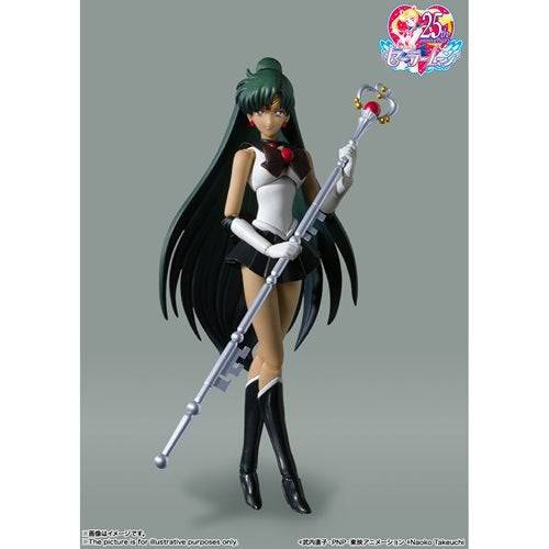 Bandai Pretty Guardian Sailor Moon R Sailor Pluto Animation Color Edition S.H.Figuarts Action Figure