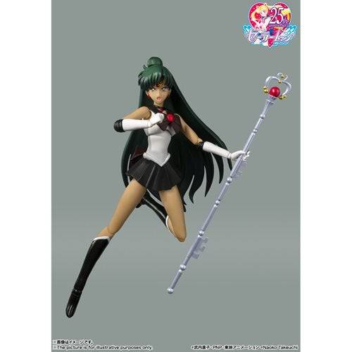Bandai Pretty Guardian Sailor Moon R Sailor Pluto Animation Color Edition S.H.Figuarts Action Figure