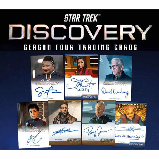 Star Trek Discovery Season 4 Trading Cards 2023 Factory Sealed Box