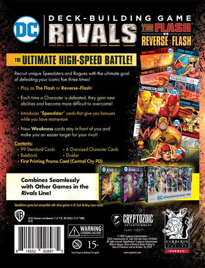 DC Comics Dbg Rivals Flash vs Reverse Flash