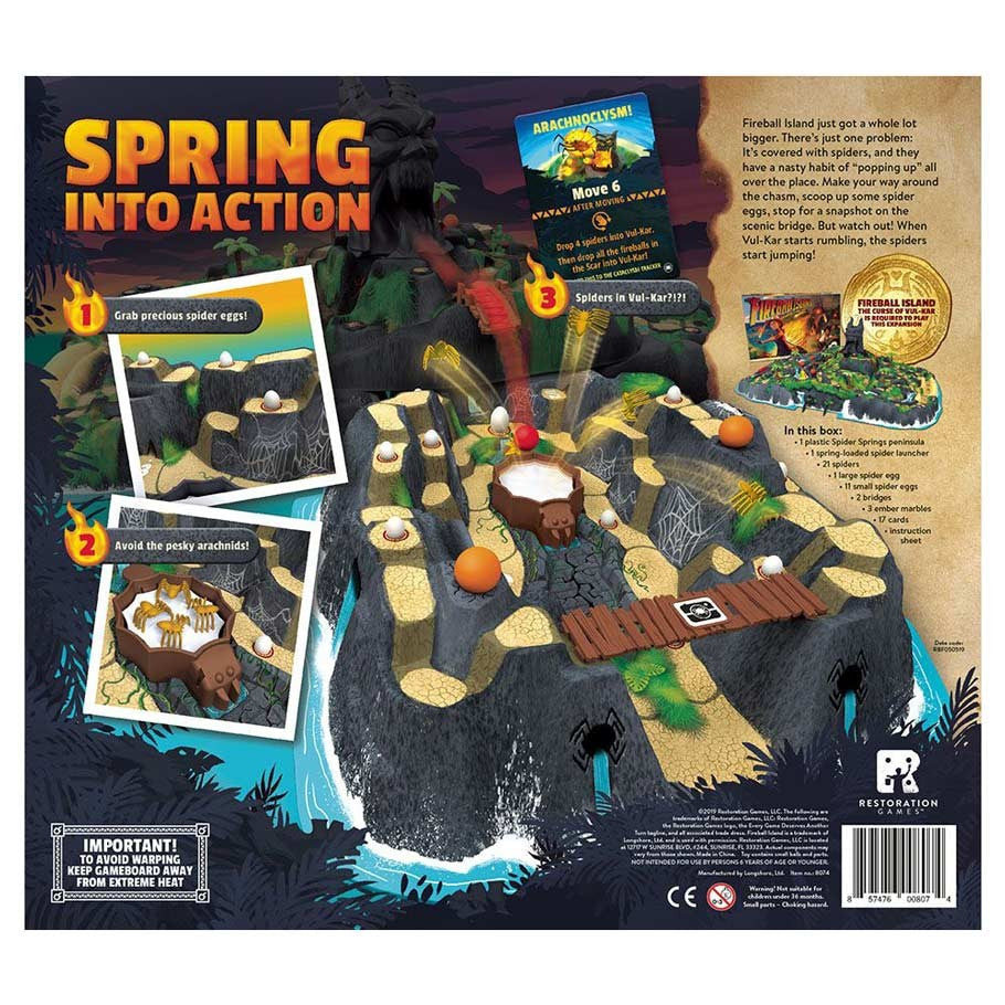 Fireball Island: Spider Springs Expansion