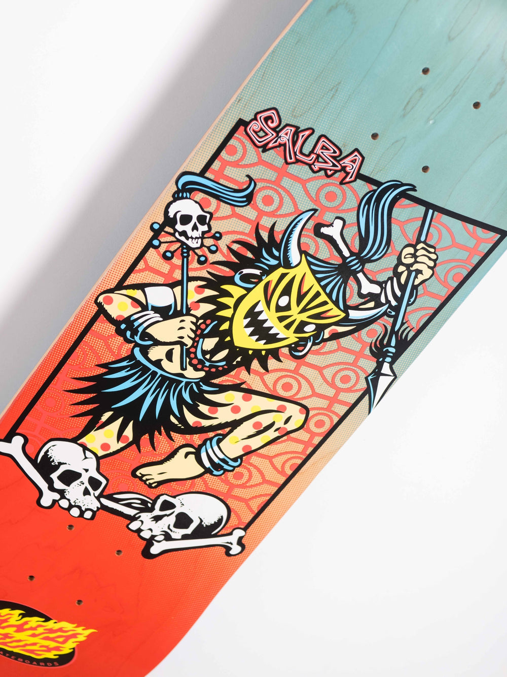 Santa Cruz Salba Voodoo Frame 8.5" Complete Skateboard