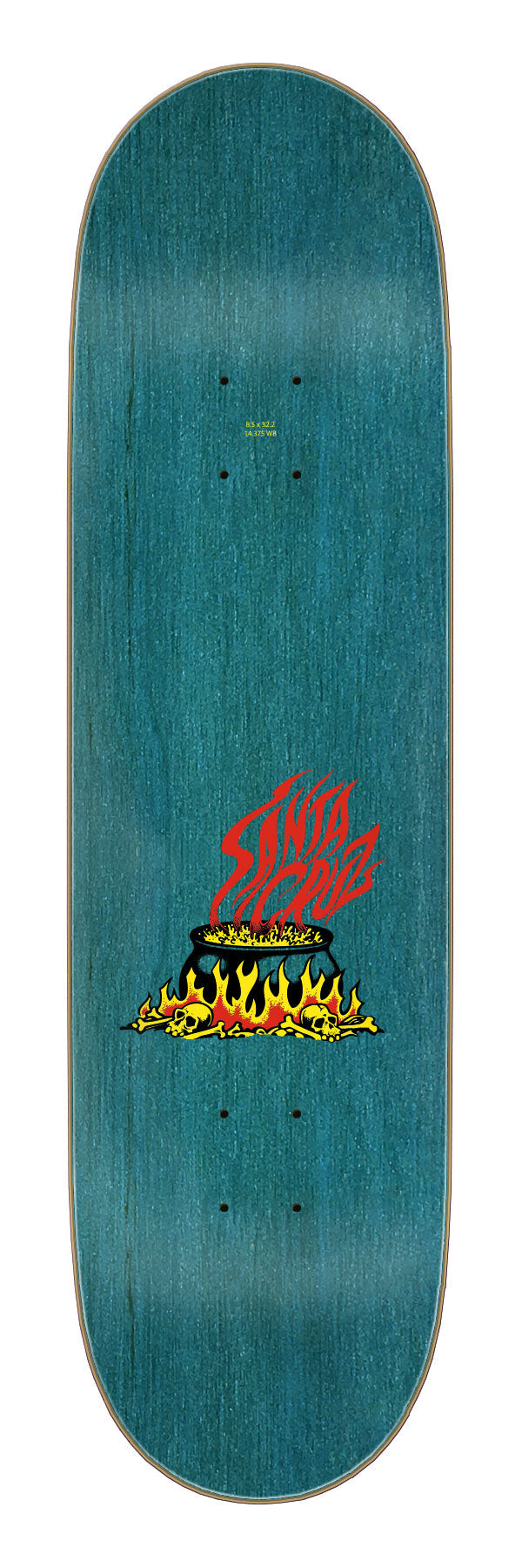 Santa Cruz Salba Voodoo Frame 8.5" Complete Skateboard