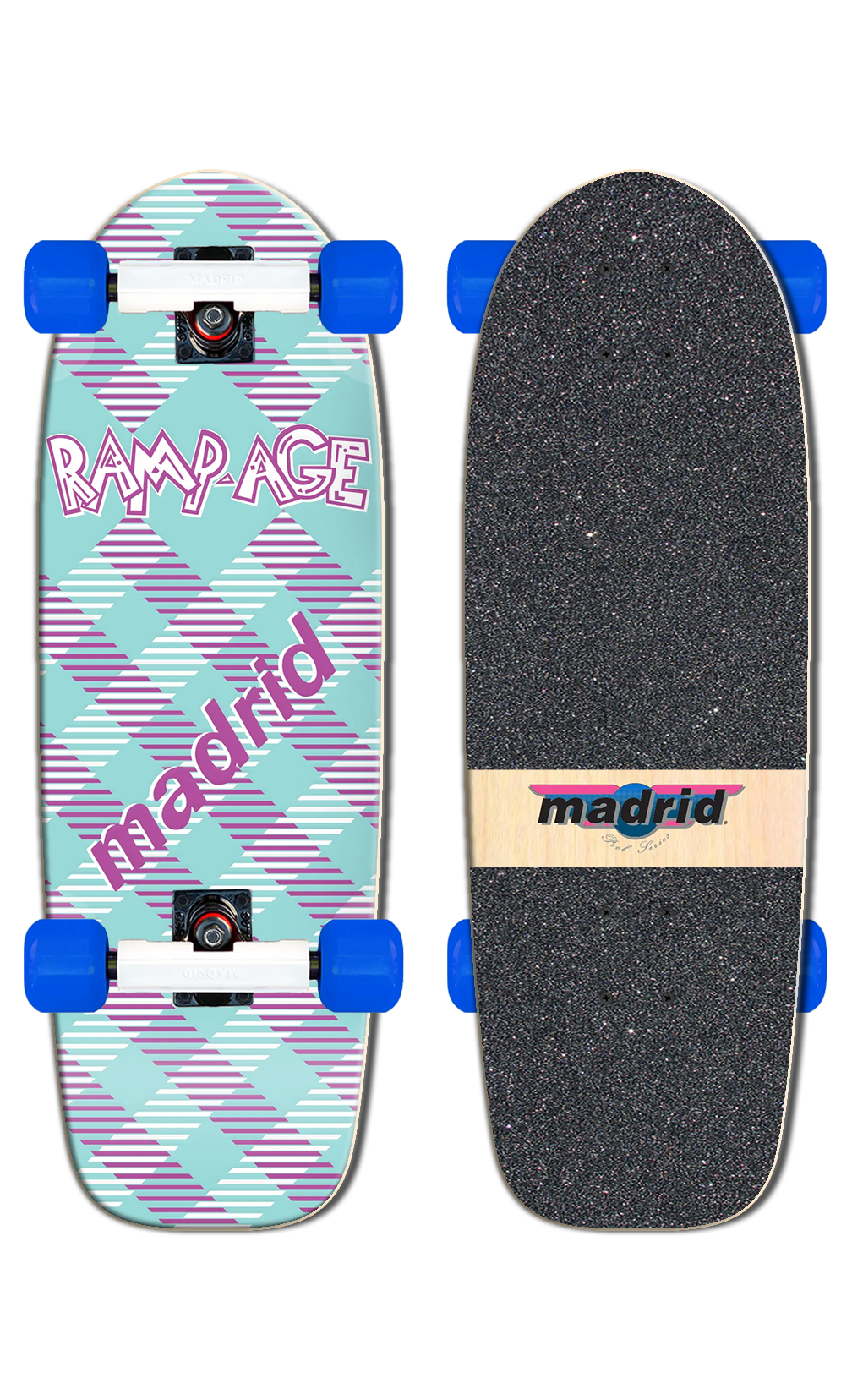 Madrid x Stranger Things 2 Rampage Replica 9.5" Complete Skateboard