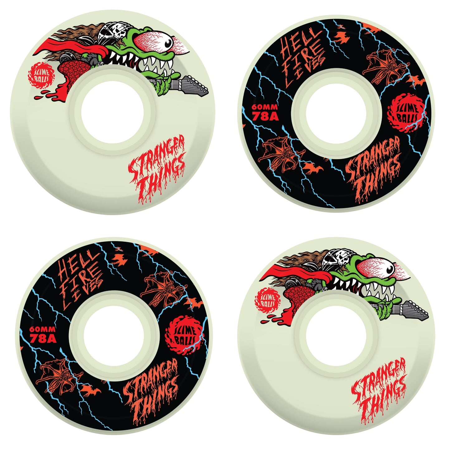Santa Cruz Meek Pinstripe Slasher 9.23" Green Complete Skateboard