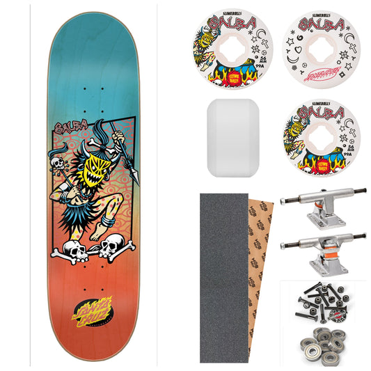 Santa Cruz Salba Voodoo Frame 8.5" Complete Skateboard