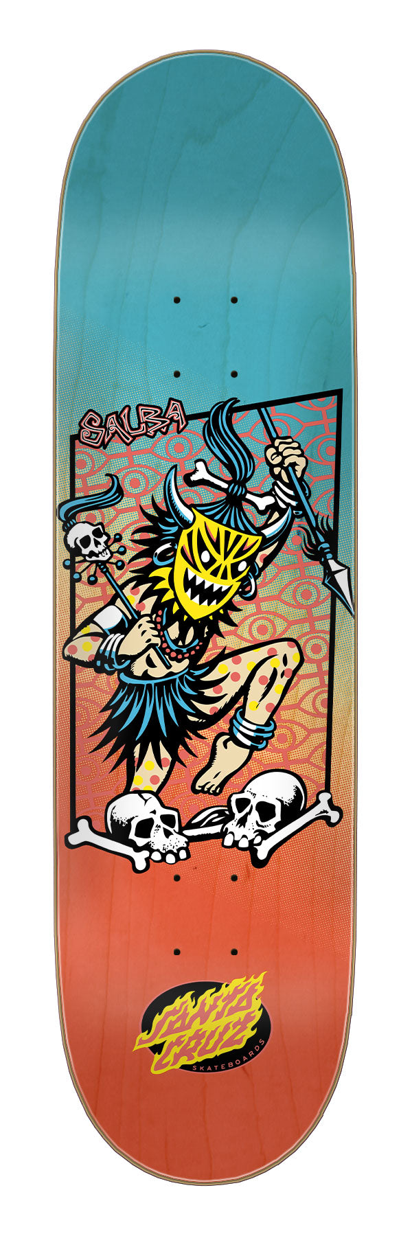 Santa Cruz Salba Voodoo Frame 8.5" Complete Skateboard
