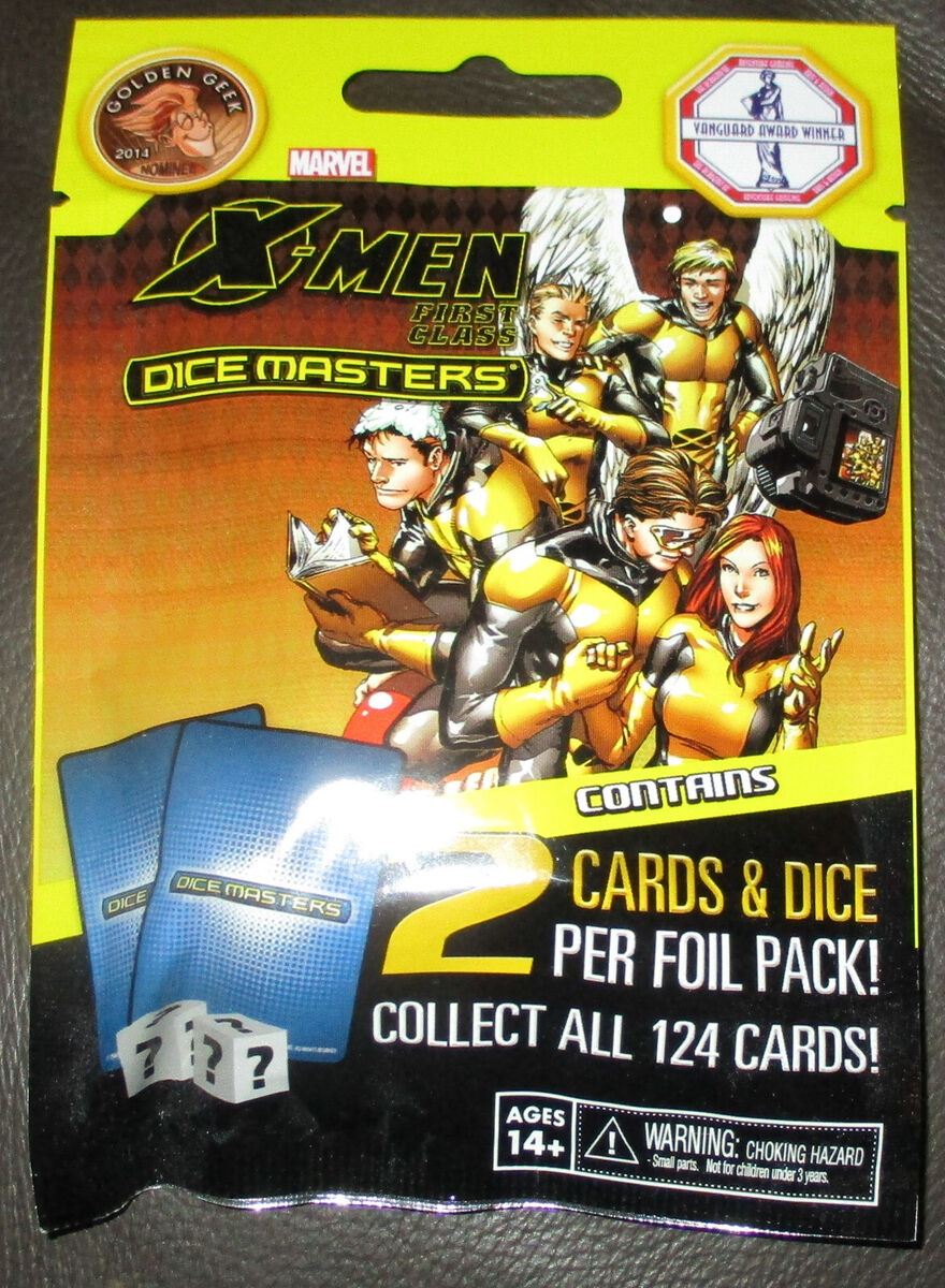 Marvel Dice Masters: X-Men First Class Foil Booster Pack