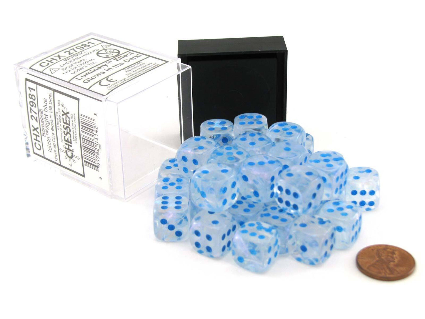 Chessex: D6 Borealis Dice Set - 12mm