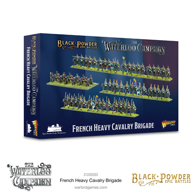 Black Powder Epic Battles: The Waterloo Campaign - French Heavy Cavalry Brigade