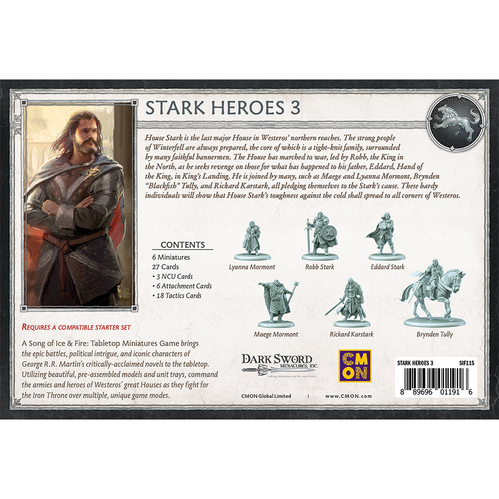 A Song of Ice & Fire: Stark Heroes 3