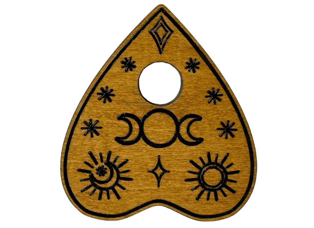 Medium Solar Moon Spirit Board - Light Stain