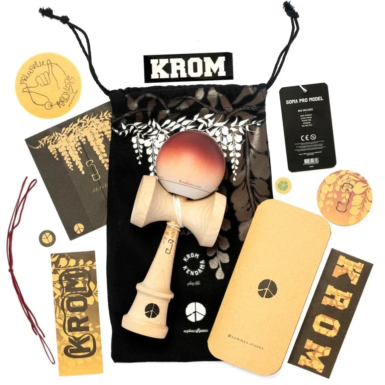 KROM Soma Pro Mod Kendama - Maple & Beech