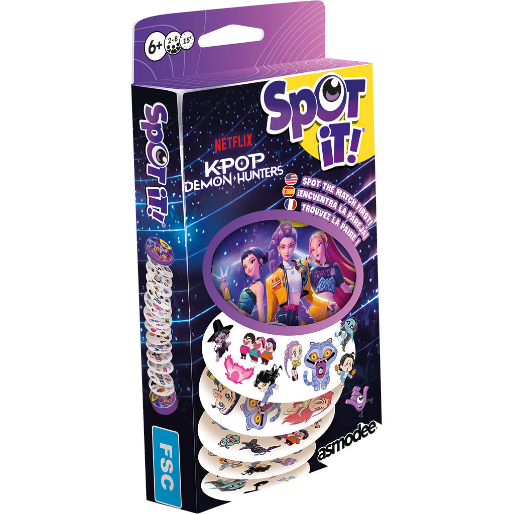Spot It! K-Pop Demon Hunters (Eco Blister)