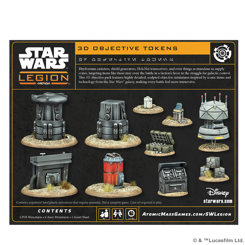 Star Wars Legion: 3D Objective Tokens