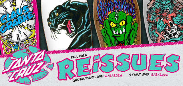 **PRE-ORDER** SANTA CRUZ NATAS KAUPAS SKETCH PANTHER 10.54" COMPLETE SKATEBOARD