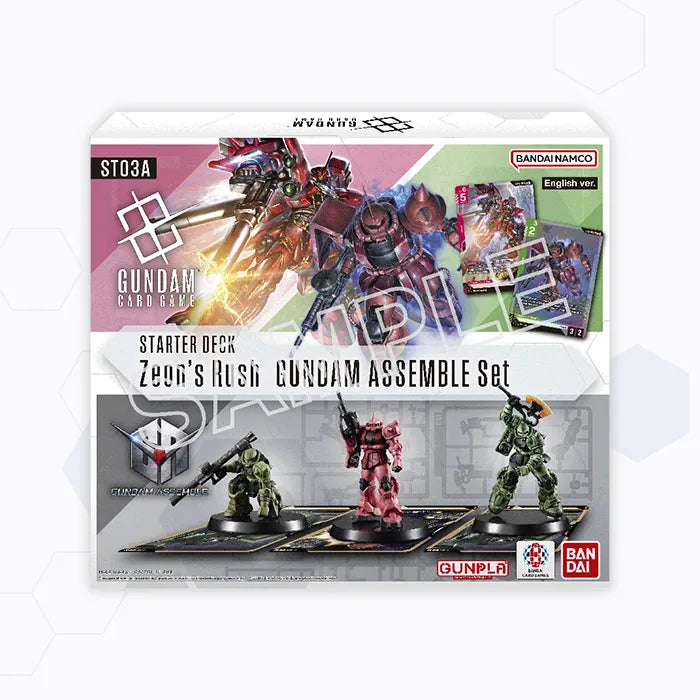 Gundam Card Game: Assemble Starter Deck 03 - Zeon's Rush