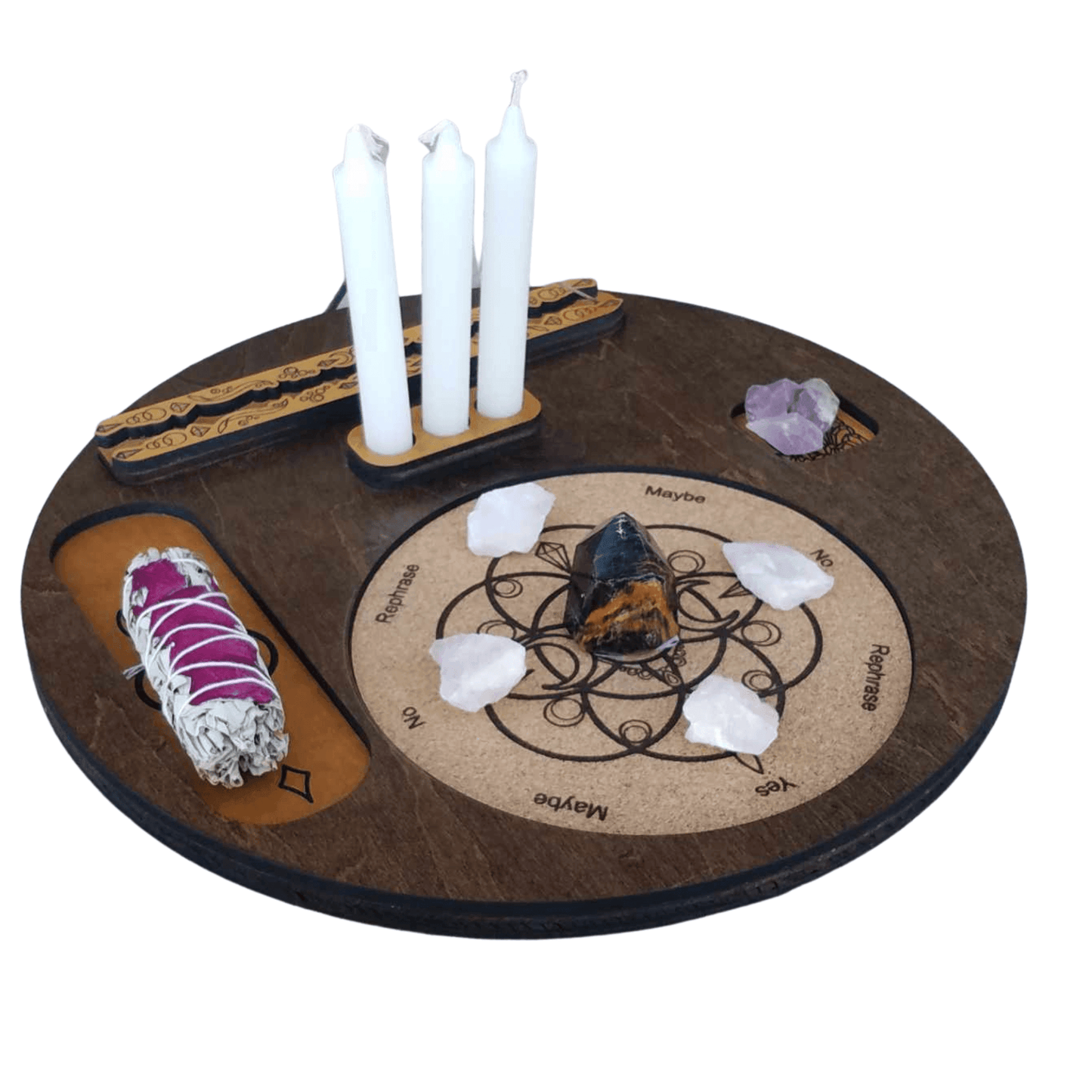 Triple Moon Ritual Altar