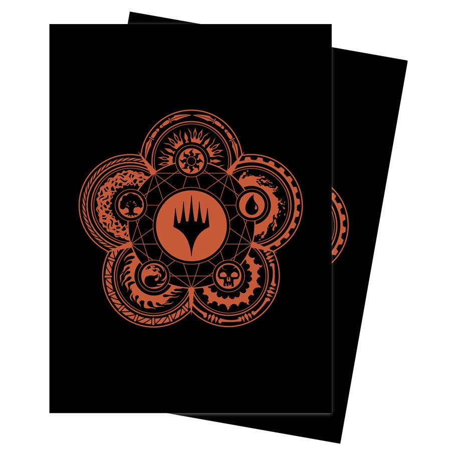 Magic: the Gathering -  Mana 7 Color Wheel Deck Protector Sleeves (100ct)