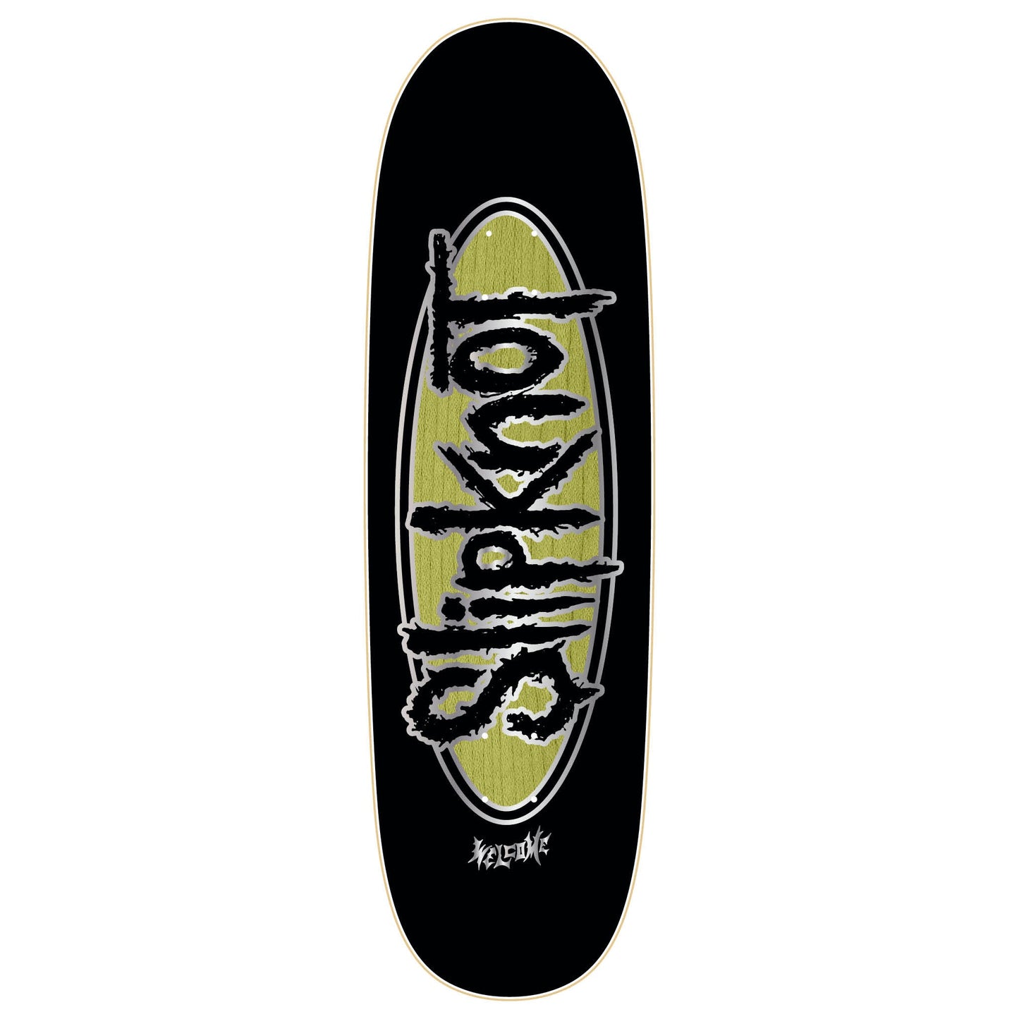 Welcome x Slipknot Oval Logo Boline 2.0 9.5" Complete Skateboard