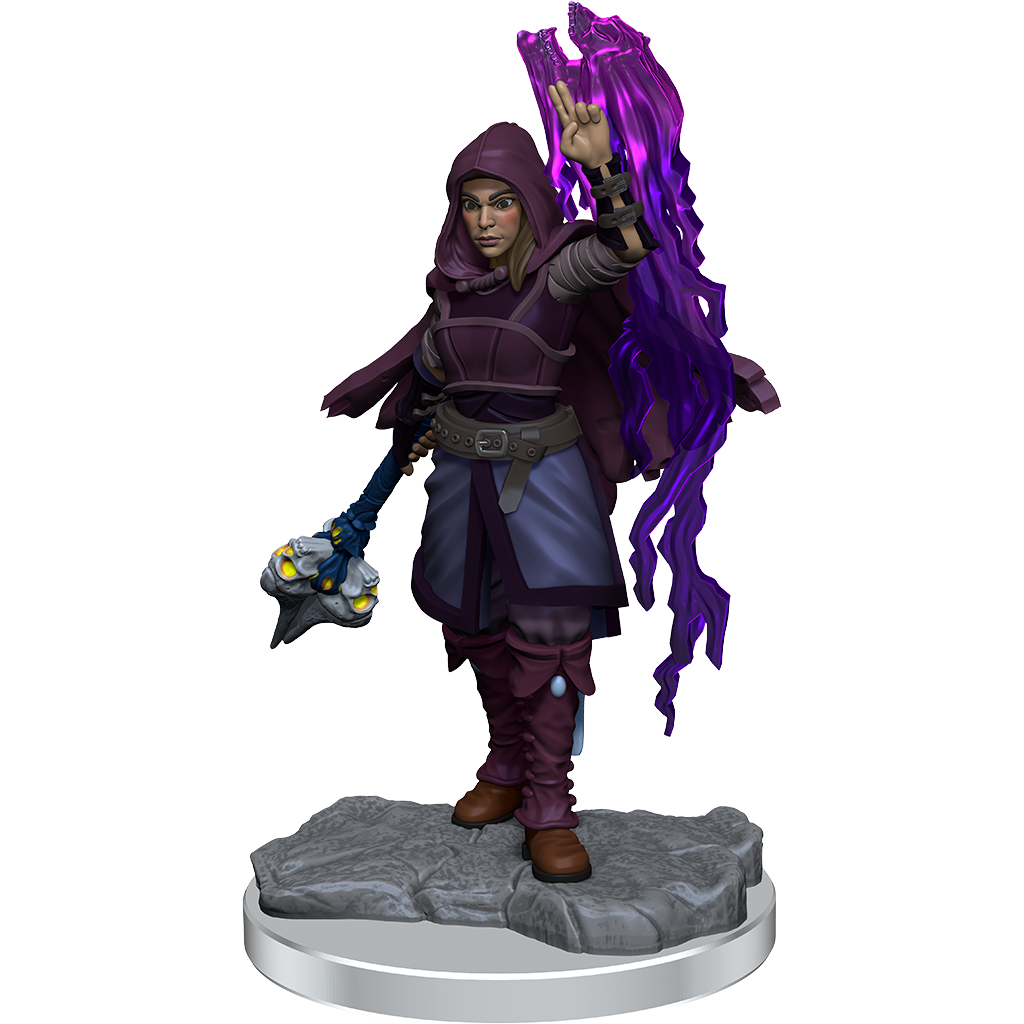 D&D: Nolzur's Marvelous Miniatures - Half-Elf Warlock