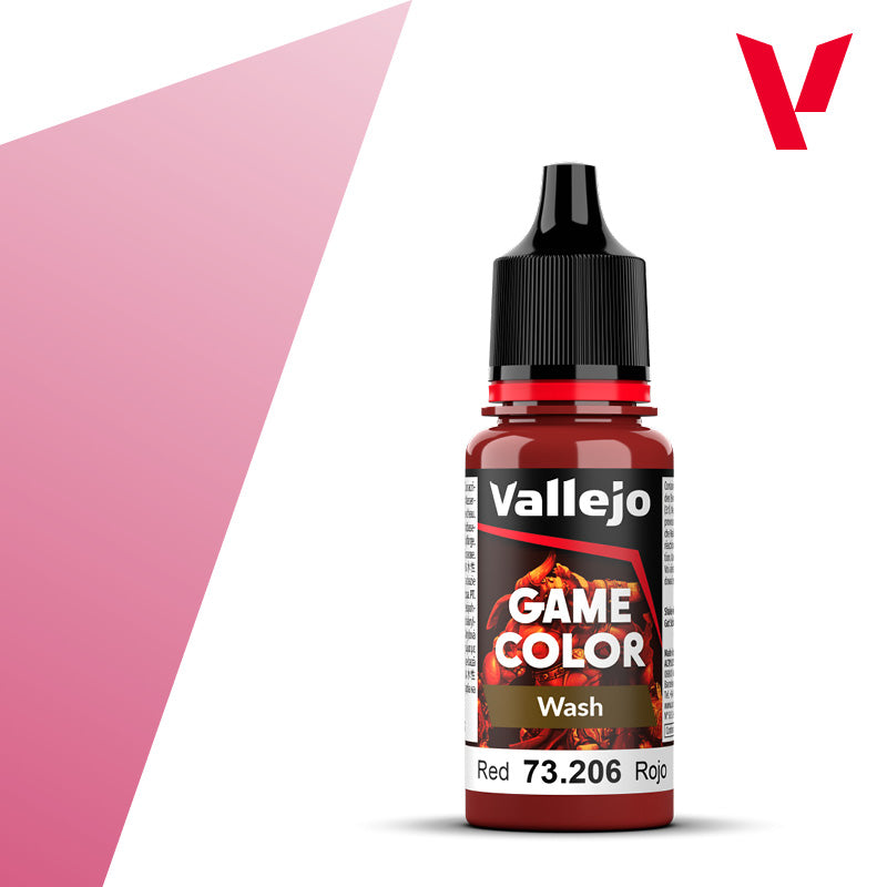 Game Color: Wash - Red