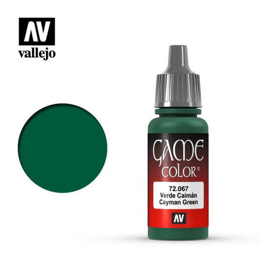 Vallejo Game Color Paint: Cayman Green (17ml)