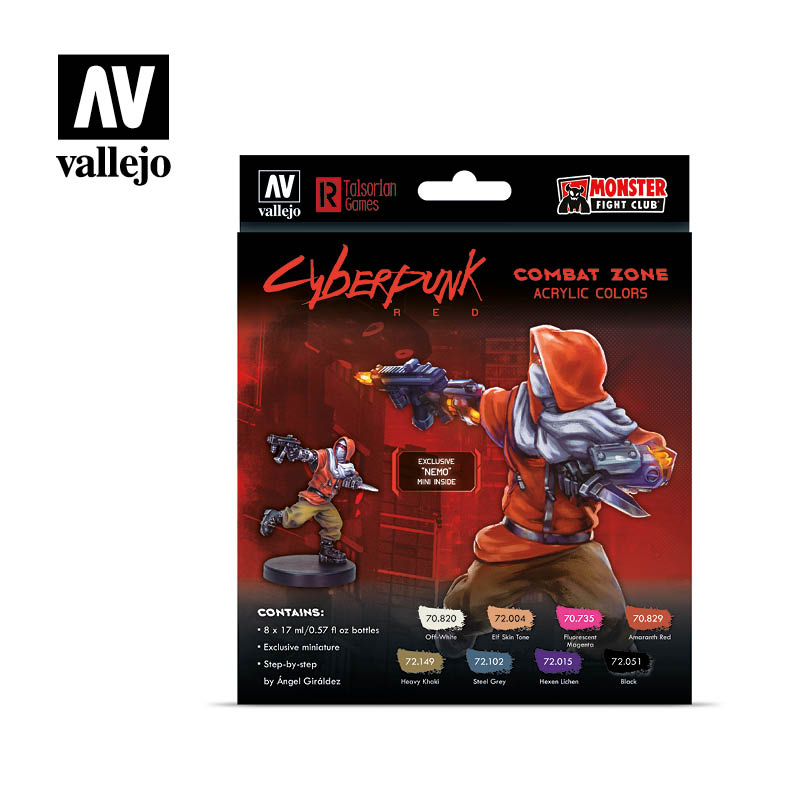 Cyberpunk Red Paint Set: Combat Zone