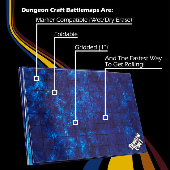 Dungeon Craft: Battle Maps - Ocean Pack