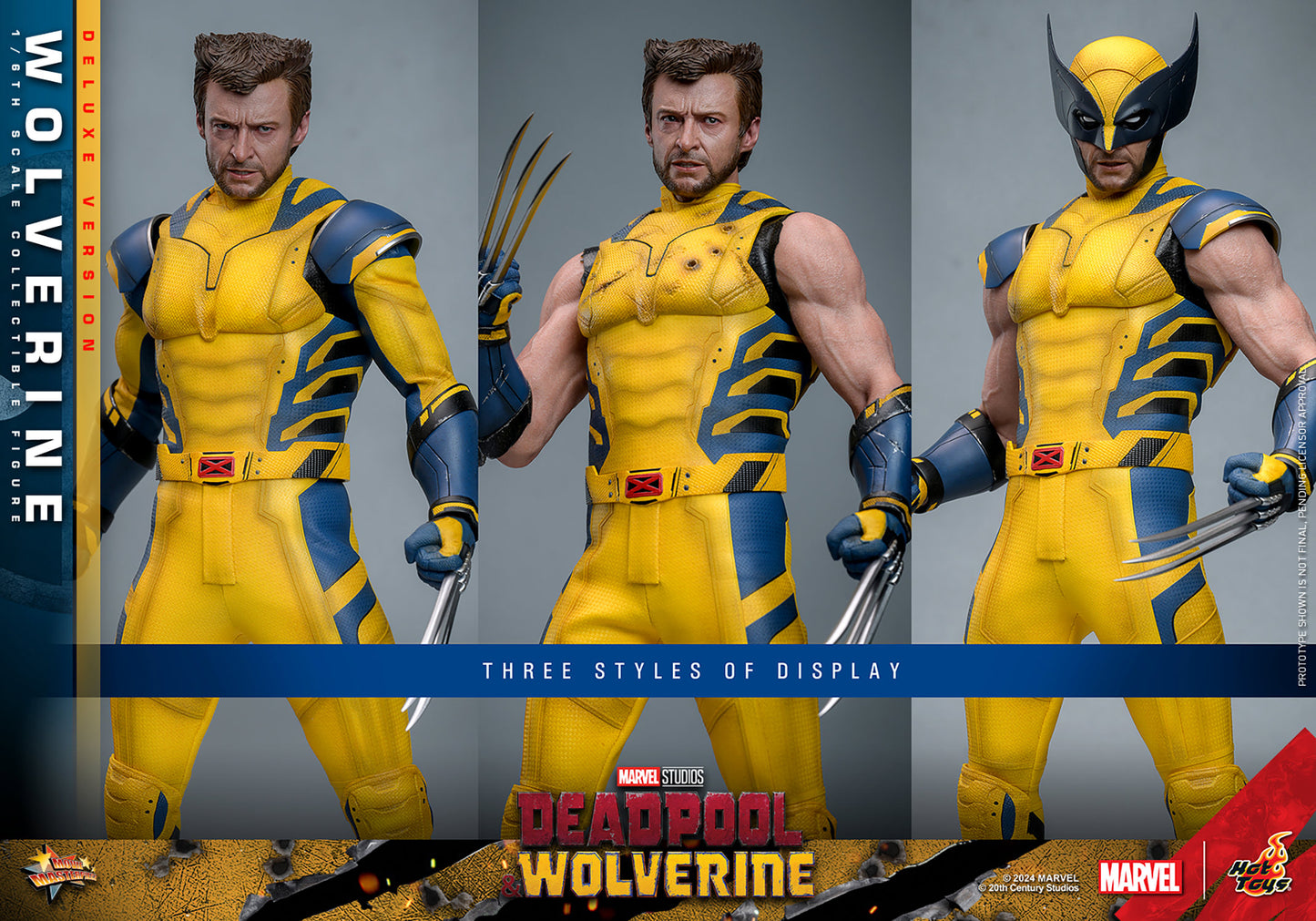 Wolverine (Deluxe Version) Sixth Scale Figure by Hot Toys