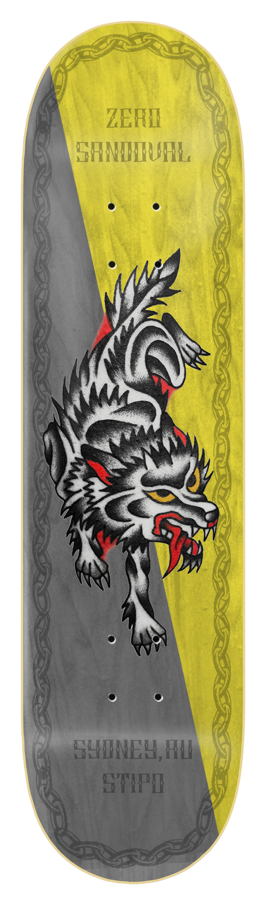 Zero Sandoval "Stipo" 8.375" Skateboard Deck