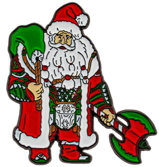 HYPN020 Quest's Reward Fine Art Pin - Battle Santa