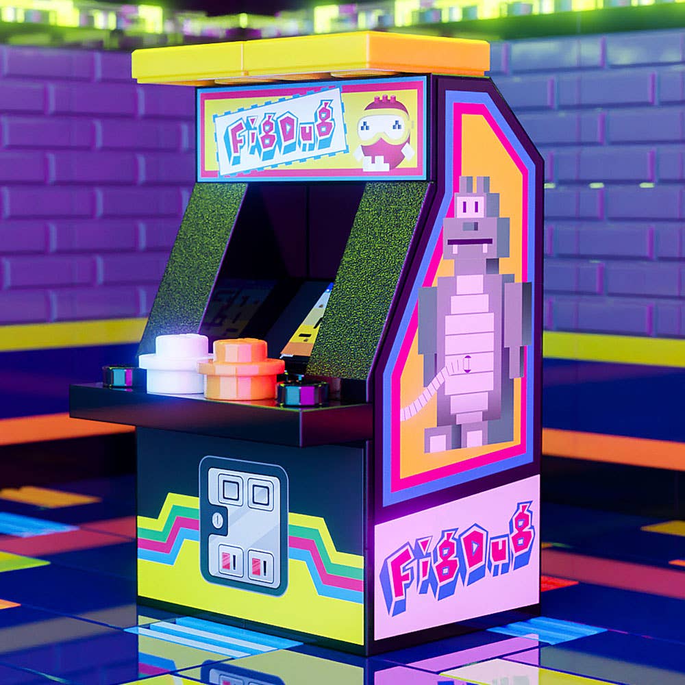 Fig Dug - Custom LEGO Arcade Machine