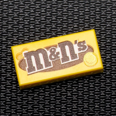 M&N's (Peanut) - B3 Customs® Printed 1x2 Tile
