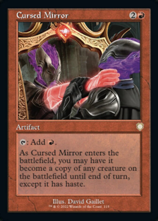 Cursed Mirror (Retro) [The Brothers' War Commander]