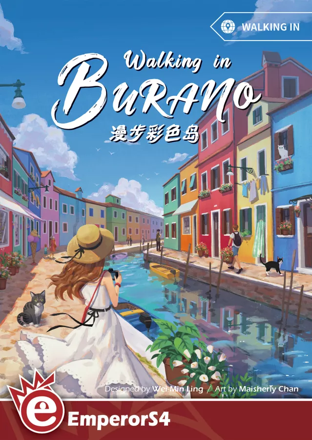 Walking in Burano