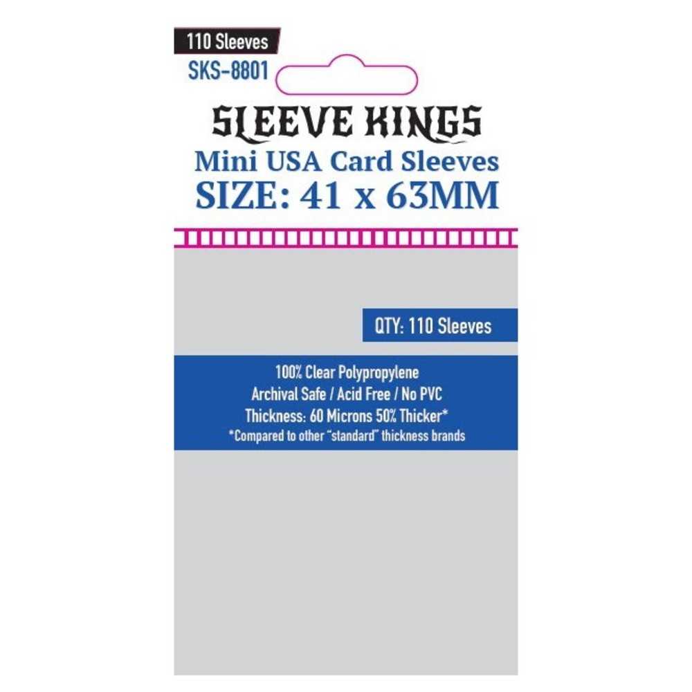 Sleeve KingsMini Usa 41x63mm (110)