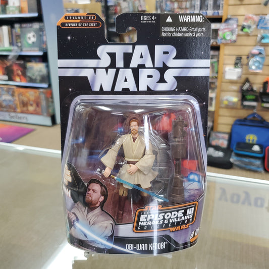 Obi-Wan Kenobi - Epidode III Heroes & Villains Collection Saga Collection Action Figure