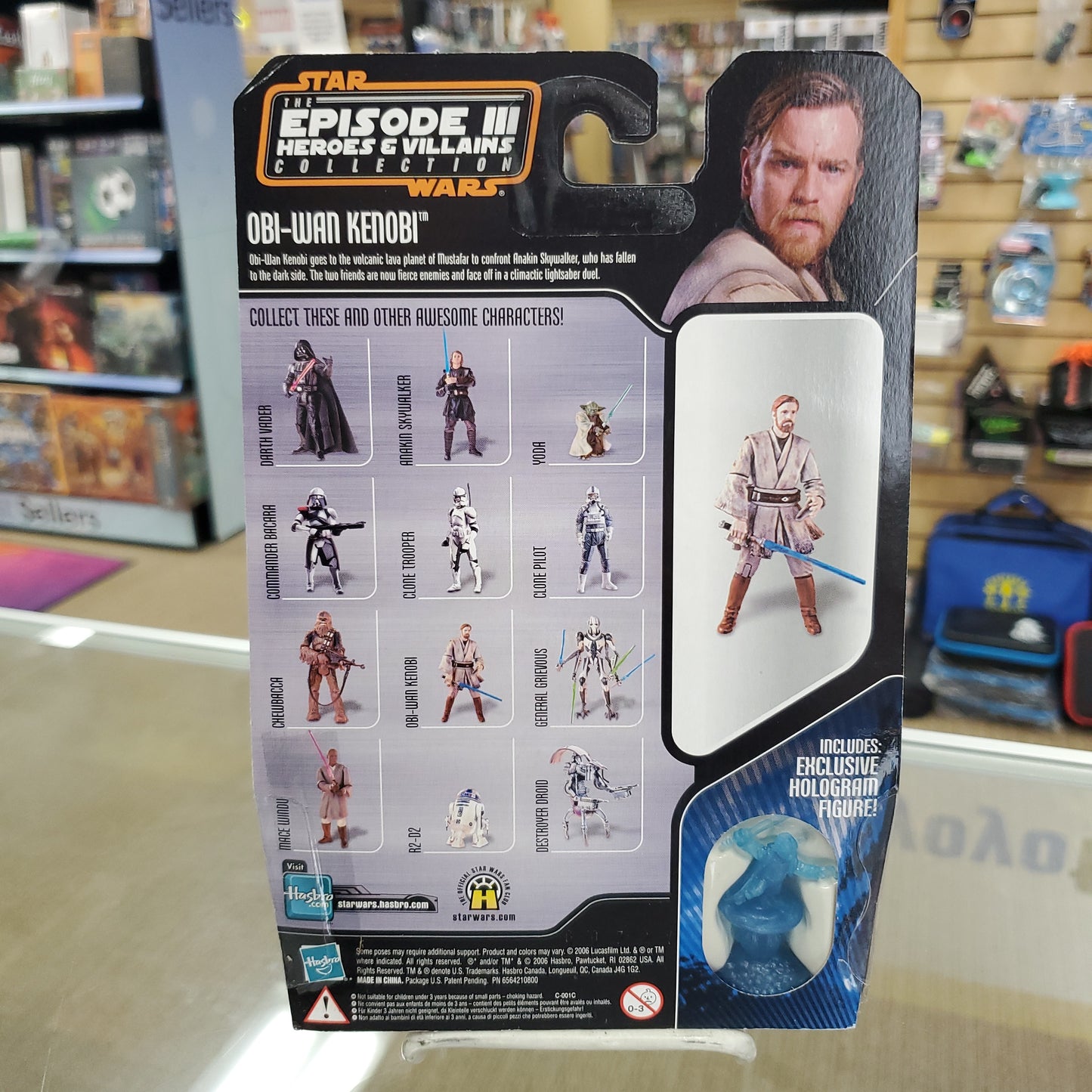 Obi-Wan Kenobi - Epidode III Heroes & Villains Collection Saga Collection Action Figure