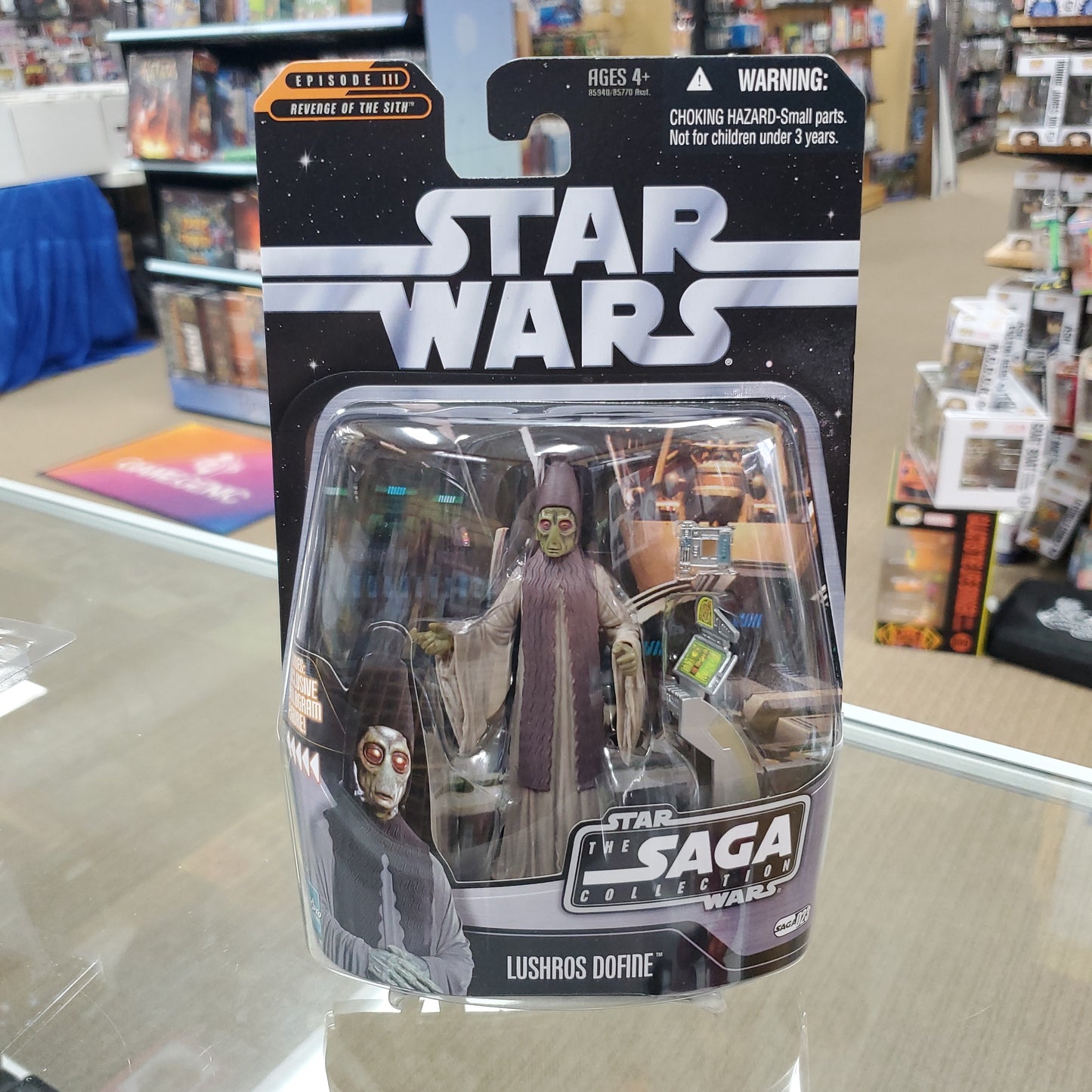 Lushros Dofine Star Wars Saga Collection Action Figure