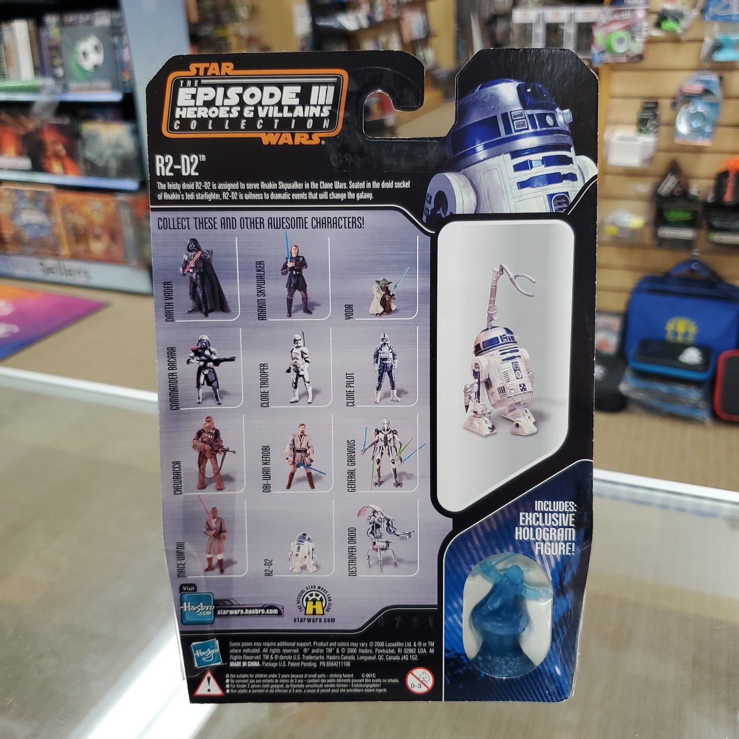 R2-D2 - Epidode III Heroes & Villains Collection Saga Collection Action Figure