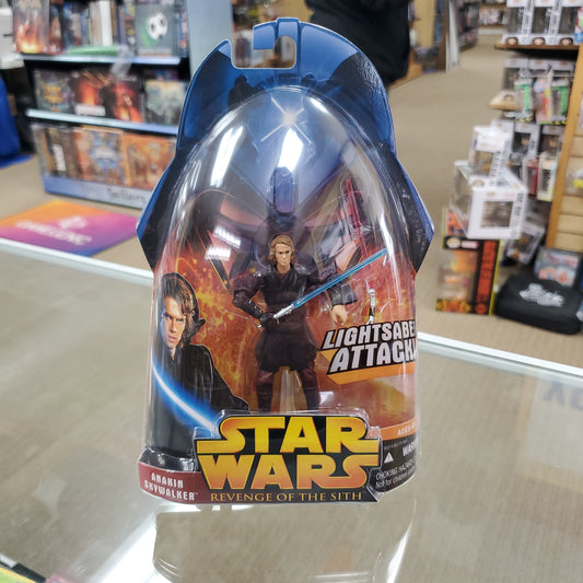 Anakin Skywalker (Lightsaber Attack) - Star Wars Revenge of the Sith Action Figure