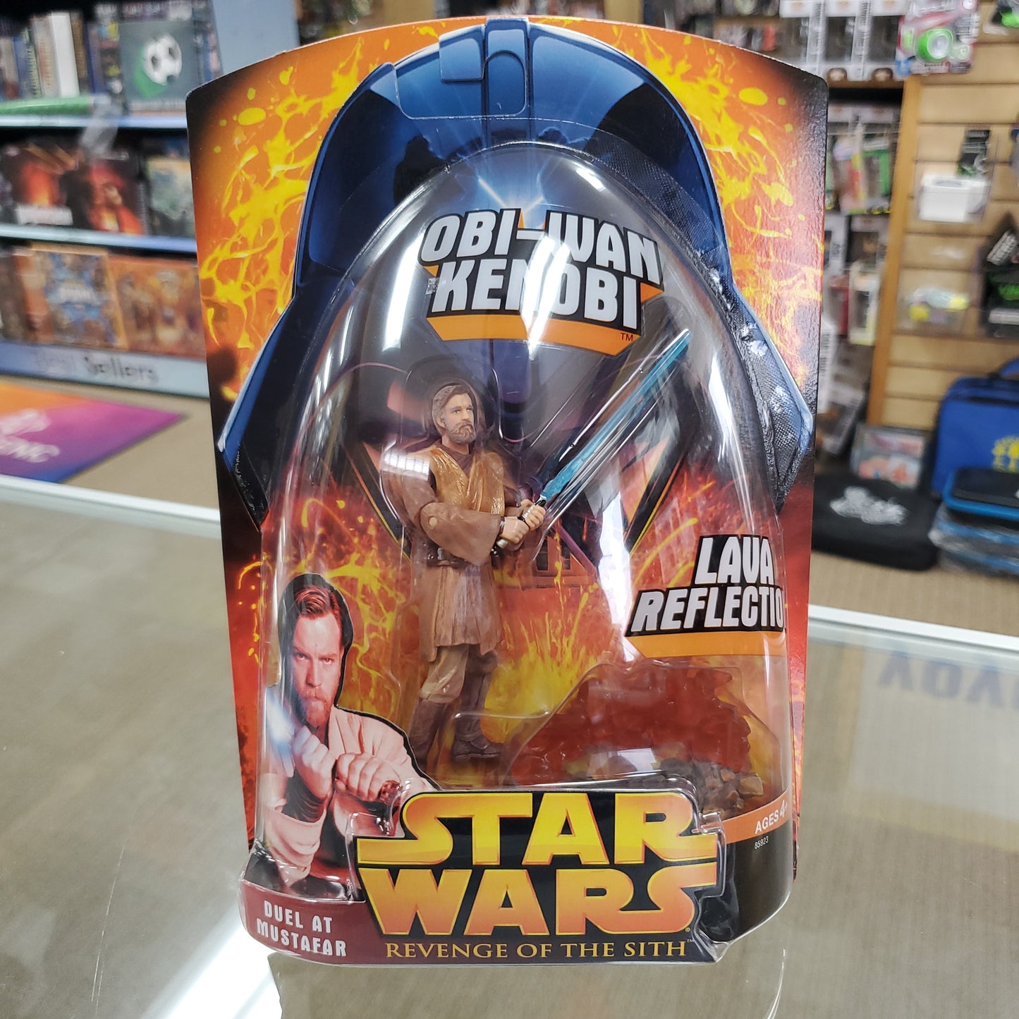 Obi Wan Kenobi (Duel at Mustafar) (Target) - Star Wars Revenge of the Sith Action Figure