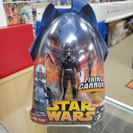 Clone Pilot (Firing Cannon) [Shadow] - Star Wars Revenge of the Sith Action Figure