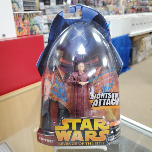 Palpatine (Lightsaber Attack) - Star Wars Revenge of the Sith Action Figure