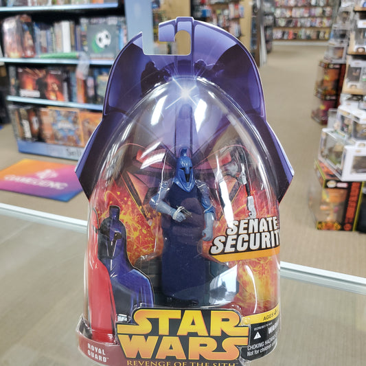 Royal Guard (Senate Security) [Blue] - Star Wars Revenge of the Sith Action Figure