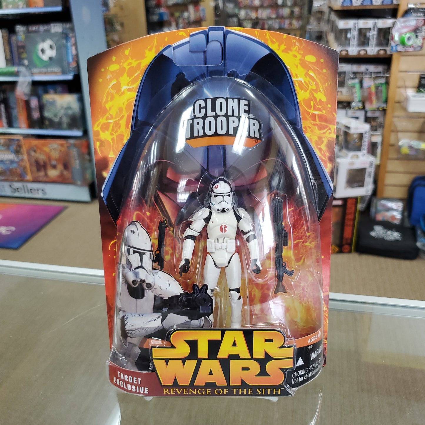 Clone Trooper (Target) - Star Wars Revenge of the Sith Action Figure
